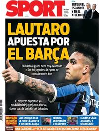 Portada Sport 2020-03-28