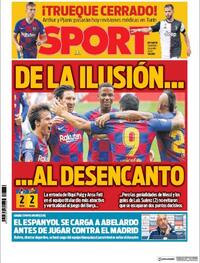 Portada Sport 2020-06-28