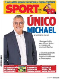 Portada Sport 2020-04-29