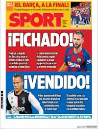 Portada Sport 2020-06-29