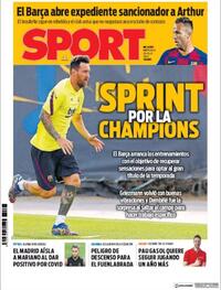 Portada Sport 2020-07-29