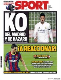Portada Sport 2020-11-29