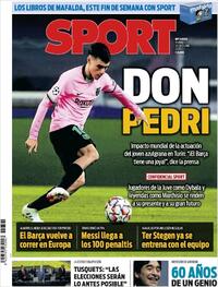 Portada Sport 2020-10-30