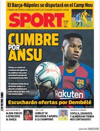 Portada Sport 2020-07-31