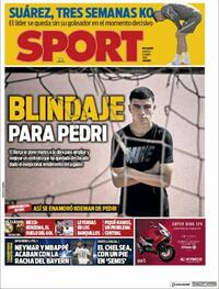 Portada Sport 2021-04-08