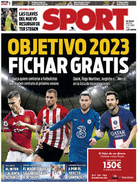 Portada Sport 2022-10-11