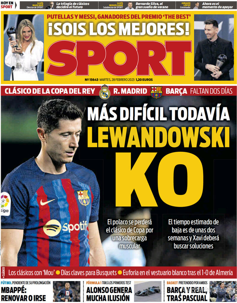 Portada Sport 2023-03-01