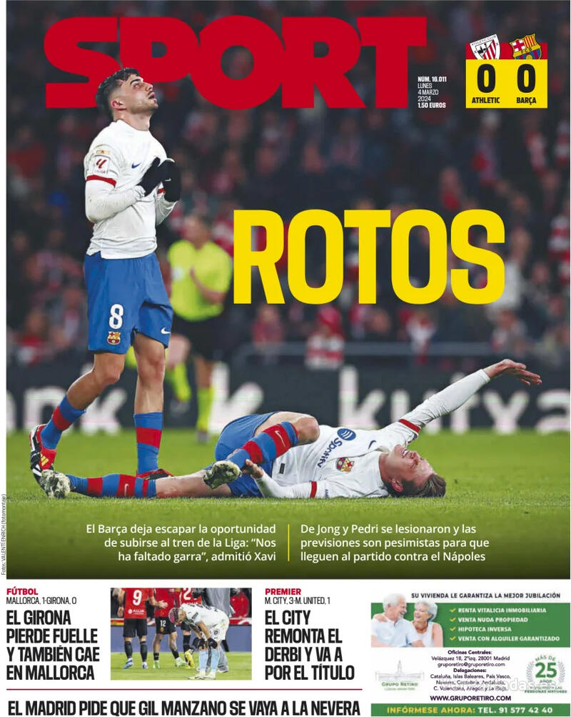 Portada Sport 2024-03-05