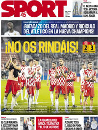Sport - 03-10-2024
