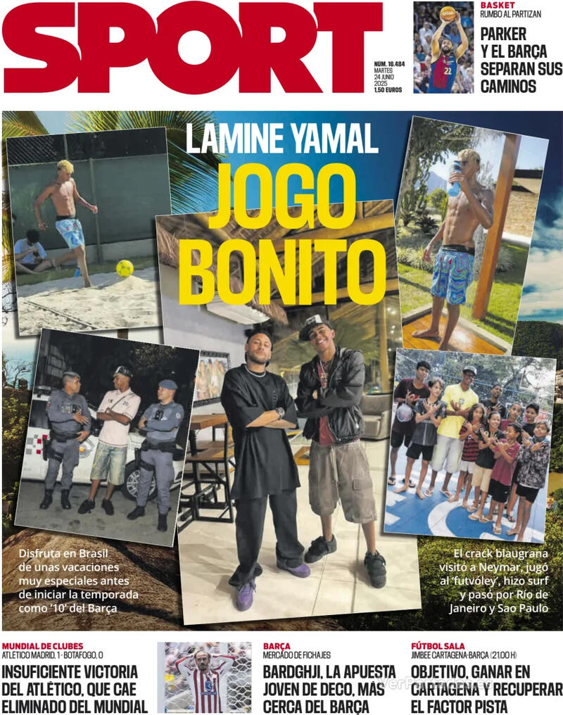 Portada Mundo Deportivo 2025-06-24