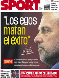Portada Sport 2025-09-02