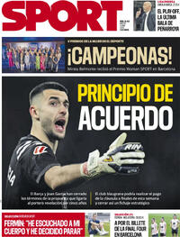 Portada periódico Sport