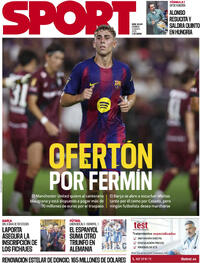 Portada Sport 2025-08-03
