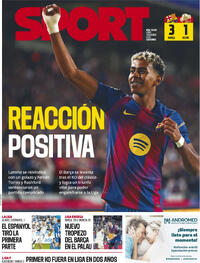 Portada Sport 2025-11-03