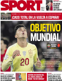 Portada Sport 2025-09-04