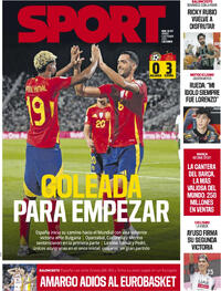 Portada Sport 2025-09-05