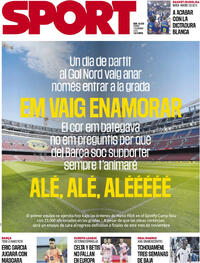 Portada Sport 2025-11-07