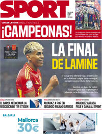 Portada Sport 2025-06-08