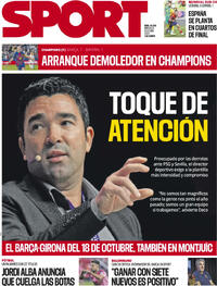 Portada Sport 2025-10-08