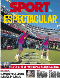 Portada Sport 2025-11-08