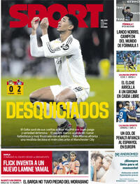 Portada Sport 2025-12-08