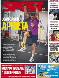 Portada periódico Sport