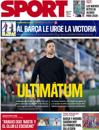 Portada Sport 2025-12-09