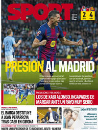 Portada Sport 2025-11-10