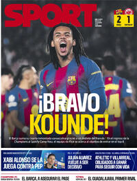 Portada Sport 2025-12-10