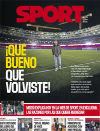 Portada Sport 2025-11-11