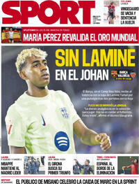 Portada Sport 2025-09-14