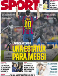 Portada Sport 2025-11-14