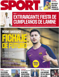 Portada Sport 2025-07-15