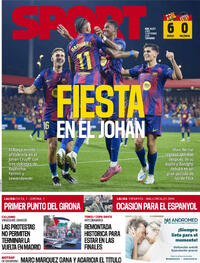 Portada Sport 2025-09-15