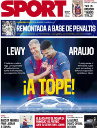 Portada Sport 2025-09-17