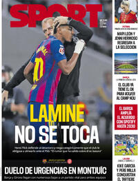Portada Sport 2025-10-18