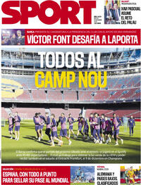 Portada Sport 2025-11-18