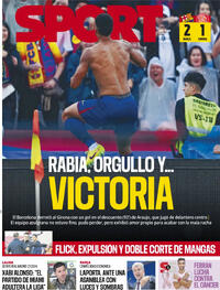 Portada Sport 2025-10-19