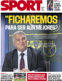 Portada Sport 2025-05-20