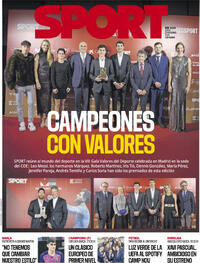 Portada Sport 2025-11-20