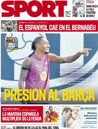 Portada Sport 2025-09-21