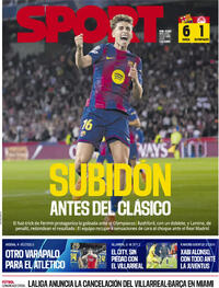 Portada Sport 2025-10-22