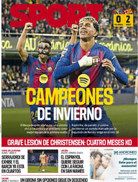 Portada Sport 2025-12-22