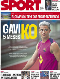 Portada Sport 2025-09-24