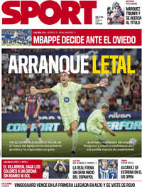 Portada Sport 2025-08-25