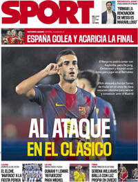 Portada Sport 2025-10-25
