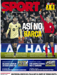 Portada Sport 2025-11-26