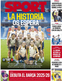 Portada Sport 2025-07-27