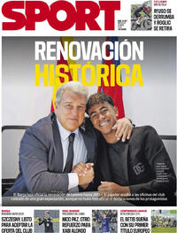 Portada Sport 2025-05-28