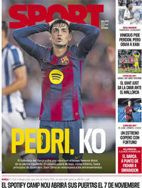Portada Sport 2025-10-30